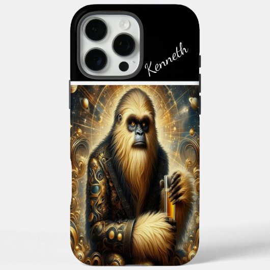 Golden Sasquatch Kosmische Sippe Case-Mate iPhone Hülle (Rückseite)
