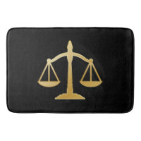 Golden Scales of Justice Theme Design