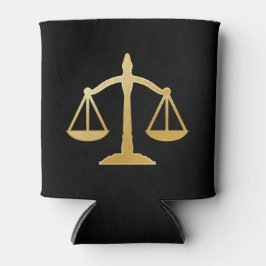 Golden Scales of Justice Theme Design Dosenkühler