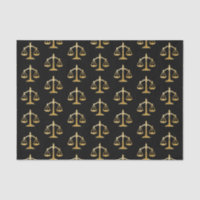 Golden Scales of Justice Theme Design