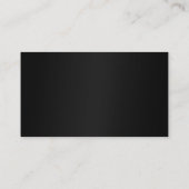 GOLDEN/SCHWARZ VISITENKARTE (Rückseite)