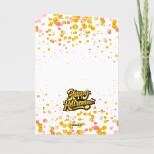 Golden Script Retirement Greeting Karte