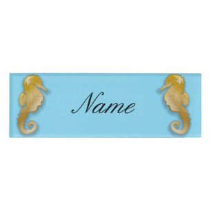 Golden Seepferd Thunder_Cove Namenschild