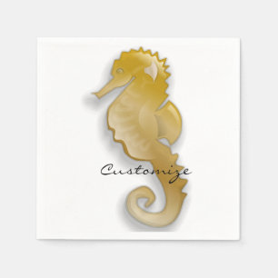 Golden Seepferd Thunder_Cove Serviette
