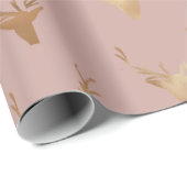 Golden Sehr geehrte Rose Geschenkpapier (Rolleneckpunkt)