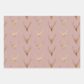 Golden Sehr geehrte Rose Geschenkpapier Set (Vorderseite)