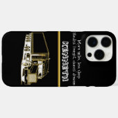 Golden Semi-Truck Art Design Case-Mate iPhone Hülle (Rückseite (Horizontal))