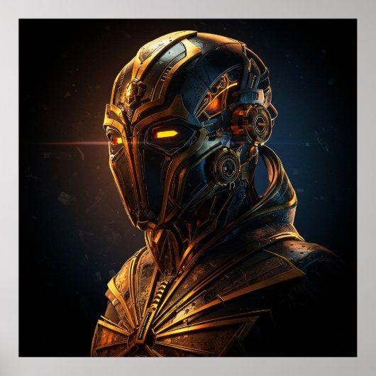 Golden Sentinel: The Awakening of the Future Poster (Vorne)