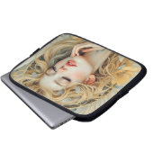 Golden Seraph - Engel aus Licht und Grace Laptopschutzhülle (Vorne Knopf)