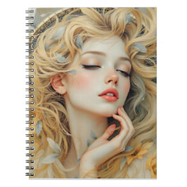 Golden Seraph - Engel aus Licht und Grace Notizblock