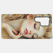 Golden Seraph - Engel aus Licht und Grace Samsung Galaxy Hülle (Rückseite (Horizontal))