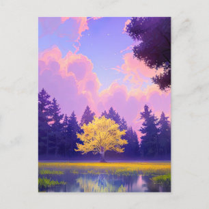 Golden Serenade Postkarte