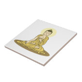 Golden Serenity Buddha Keramik Fliesen (Seite)