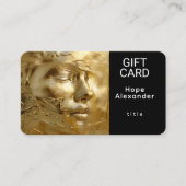 Golden Serenity Gift Card Visitenkarte (Vorderseite)
