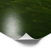 Golden Serenity: Mountain Lake  Fotodruck (Ecke)