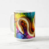 Golden Serpent Mosaic Kaffeetasse (Vorderseite Links)