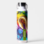 Golden Serpent Mosaic Trinkflasche (Vorne)