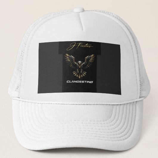 Golden Shadow Eagle Cap Truckerkappe (Vorderseite)