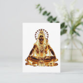 GOLDEN SHIVA POSTKARTE (Stehend Vorderseite)