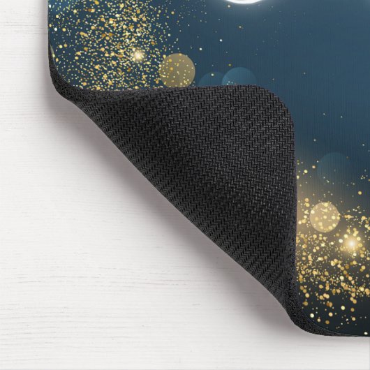 Golden Shooting Star Überraschung Mousepad (Ecke)