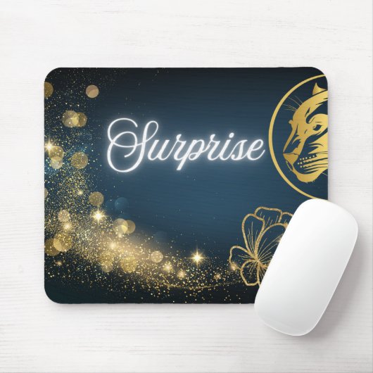 Golden Shooting Star Überraschung Mousepad (Mit Mouse)