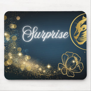 Golden Shooting Star Überraschung Mousepad