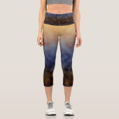 Golden Shoreline Capri Leggings (Vorderseite)