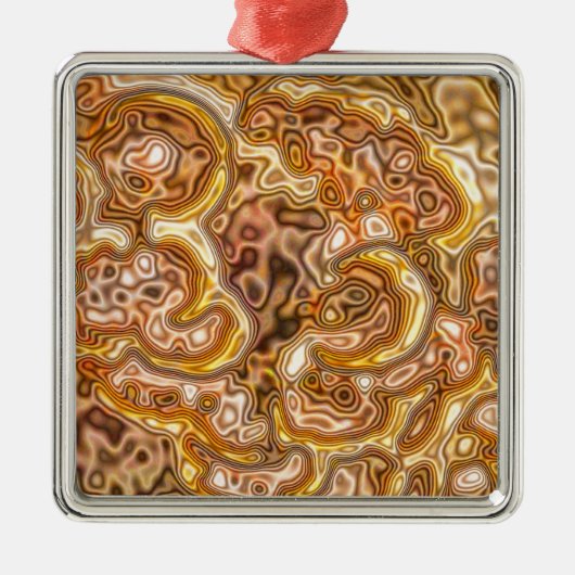 GOLDEN SILBERNES ORNAMENT (Vorne)