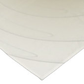 Golden Silver Blume Fantasy abstraktes Fraktal Kun Tischdecke (Schrägansicht)