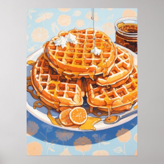 Golden Sirup Bliss Poster (Vorne)