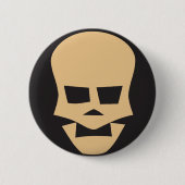 Golden skull button (Vorderseite)