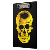 Golden Skull Clipboard Klemmbrett (Links)