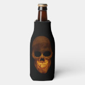 Golden Skull Split Head Flaschenkühler (Flaschenvorderseite)