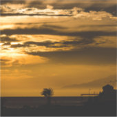 Golden Sky Aufkleber (Vorderseite)