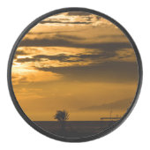 Golden Sky Eishockey Puck (Vorderseite)