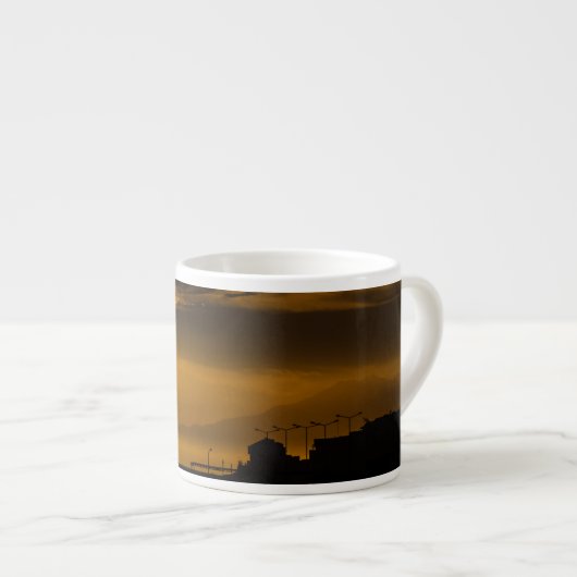 Golden Sky Espressotasse (Vorderseite Rechts)