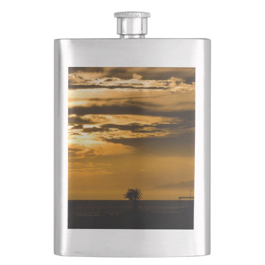 Golden Sky Flachmann (Vorderseite)