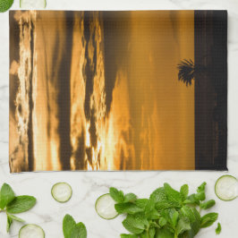 Golden Sky Geschirrtuch