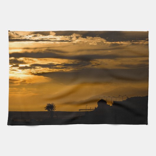 Golden Sky Geschirrtuch (Horizontal)