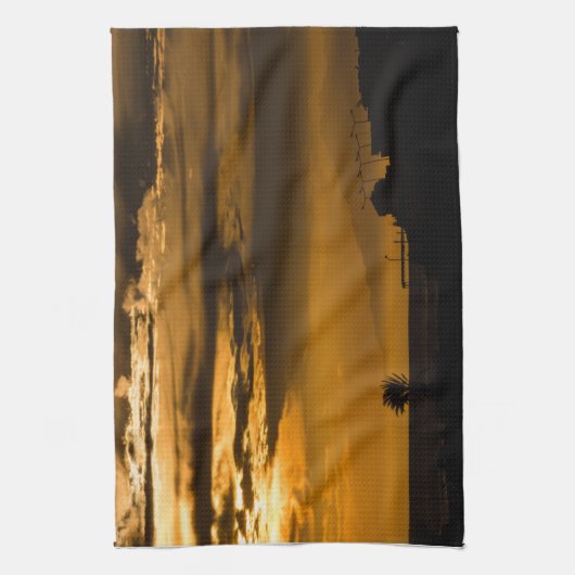 Golden Sky Geschirrtuch (Vertikal)