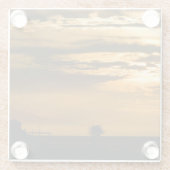 Golden Sky Glasuntersetzer (Rückseite)