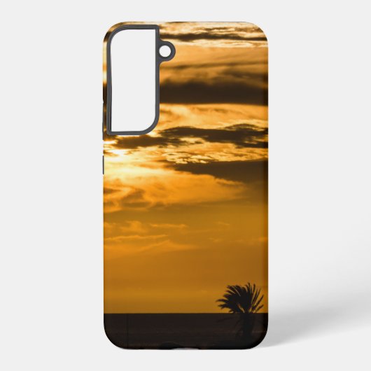 Golden Sky Samsung Galaxy Hülle (Rückseite)