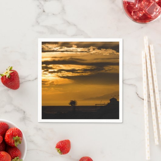 Golden Sky Serviette (Beispiel)