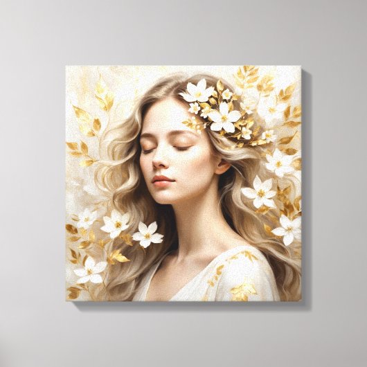 Golden Slumber Leinwanddruck (Vorderseite)