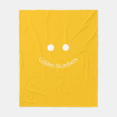 "Golden Slumbers" Fleece Blanket (Vorderseite)