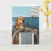 Golden Smooth Sailing Geburtstag Karte (Gelbe Blume)