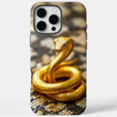 Golden Snake Scale Case-Mate iPhone Hülle (Rückseite)