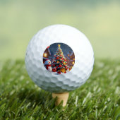 "Golden Snowy Serenity" Golfball (Insitu T-Shirt)