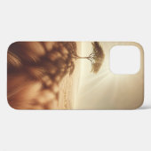 Golden Solitude Tree Phone Case - Afrikanische Sav (Rückseite (Horizontal))
