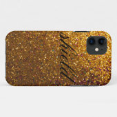 "Golden Sparkle Case" Case-Mate iPhone Hülle (Rückseite (Horizontal))